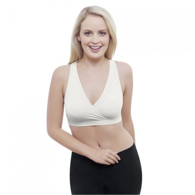 Medela noční kojicí podprsenka - S bílá - obrázek