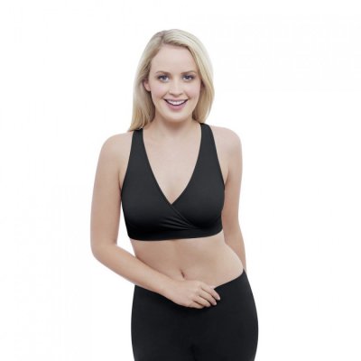 Medela noční kojicí podprsenka - S černá - obrázek