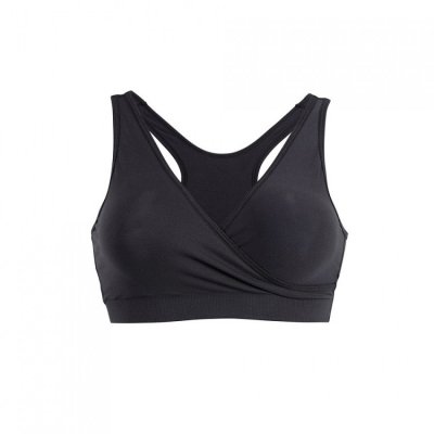 Medela noční kojicí podprsenka - M černá