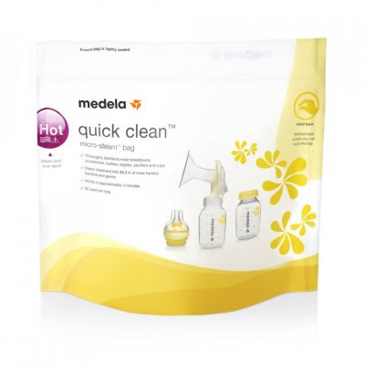 Medela Quick Clean sterilizační sáčky do mikrovlnné trouby 20 ks