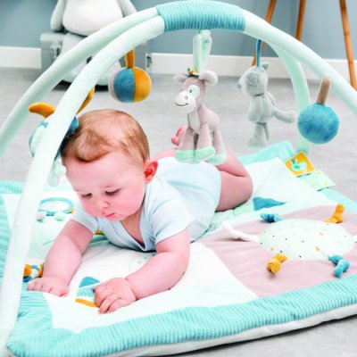 Nattou deka na hraní 5 hraček a aktivity 0 m+ - obrázek
