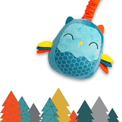 Diono chránič pásu Soft Wrap & Toy - Owl - obrázek