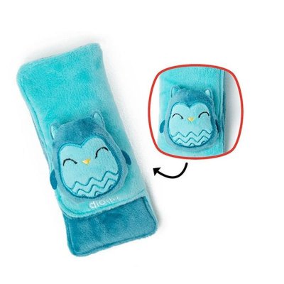 Diono chránič pásu Soft Wrap & Toy - Owl - obrázek