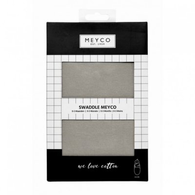 Meyco zavinovačka 0 - 3 měsíce - Uni grey - obrázek