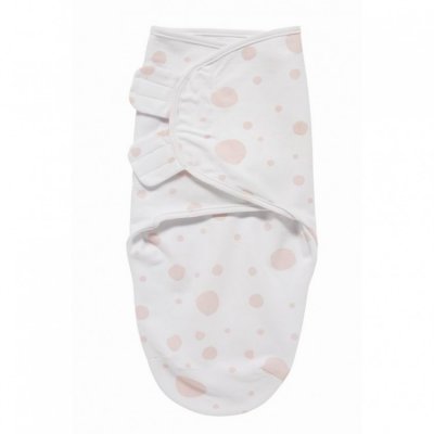 Meyco zavinovačka 0 - 3 měsíce - Dots pink