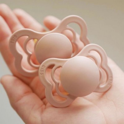 BIBS Supreme dudlíky z přírodního kaučuku vel. 1 - Ivory/Blush - obrázek
