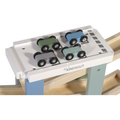 Kindsgut dřevěná závodní dráha s parkovištěm - obrázek