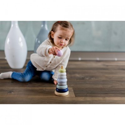 Kindsgut dřevěná stohovací věž - obrázek