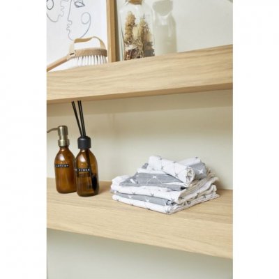 Meyco pleny 70 x 70 cm 3 ks - Louis grey - obrázek