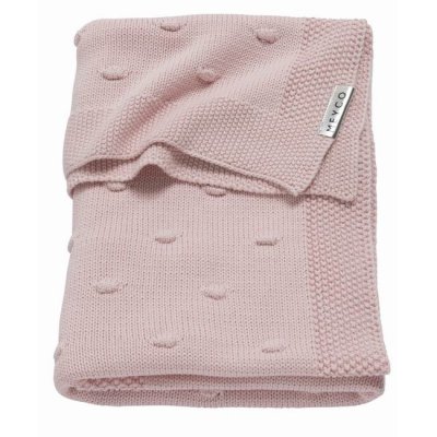 Meyco deka do kočárku/kolébky Knots - Pink