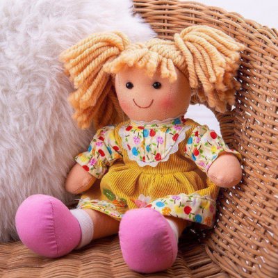 Bigjigs Toys látková panenka Daisy 28 cm - obrázek