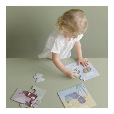 Little Dutch Puzzle 4v1 - Husa - obrázek