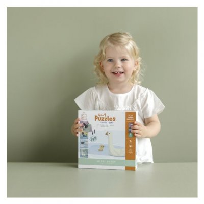 Little Dutch Puzzle 4v1 - Husa - obrázek