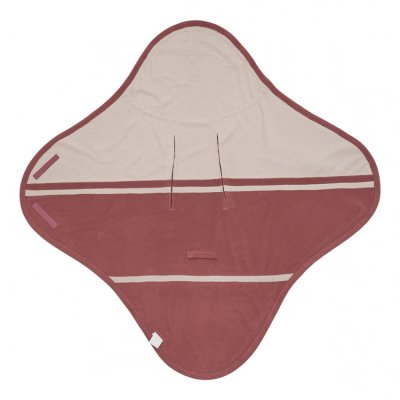 Lodger Wrapper Fleece Empire - Rosewood - obrázek