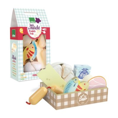 Vilac dřevěná sada - Čerstvé potraviny - obrázek