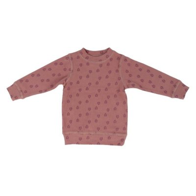 Lodger pyžámko Sleeper Print Rib - Vel. 68 Rosewood - obrázek