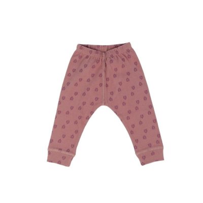 Lodger pyžámko Sleeper Print Rib - Vel. 68 Rosewood - obrázek