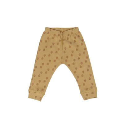 Lodger pyžámko Sleeper Print Rib - Vel. 74 Honey - obrázek