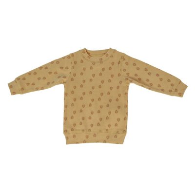 Lodger pyžámko Sleeper Print Rib - Vel. 92 Honey - obrázek