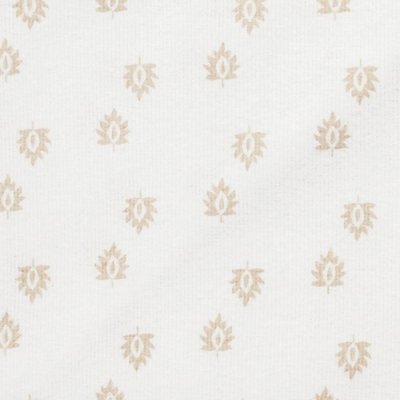 Lodger Beanie Print Rib Cloud Dancer - 1 - 2 roky - obrázek