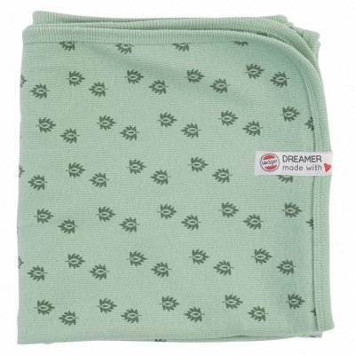 Lodger Dreamer Newborn Rib - Silt Green, 100 x 100 cm - obrázek