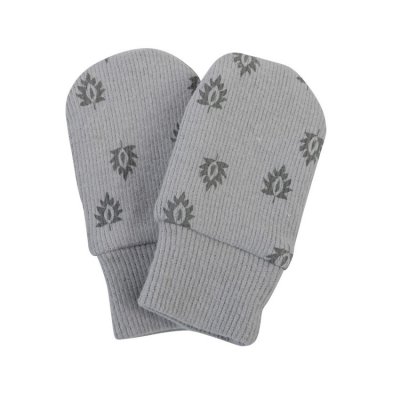 Lodger Mittens Print Rib - Sharkskin - obrázek