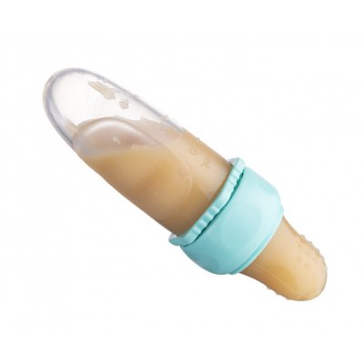 Canpol silikonová krmící síťka s nádobou - Růžová - obrázek