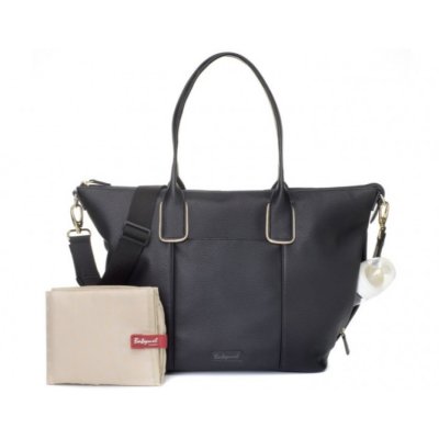 Babymel Roxy Vegan Leather přebalovací taška - Black - obrázek