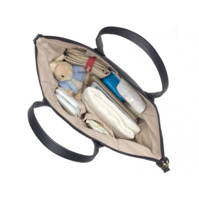 Babymel Roxy Vegan Leather přebalovací taška - Black - obrázek