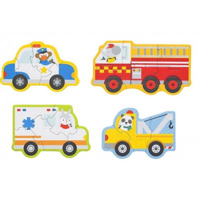 Petitcollage puzzle - Záchranná vozidla