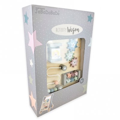 JaBaDaBaDo chodítko s aktivitami - Šedé - obrázek