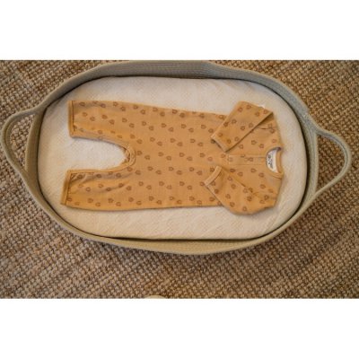 Lodger Jumper Print Rib Honey - Vel. 56 - obrázek