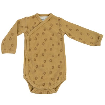 Lodger Romper Long Sleeves Print Rib Honey
 - Vel. 80