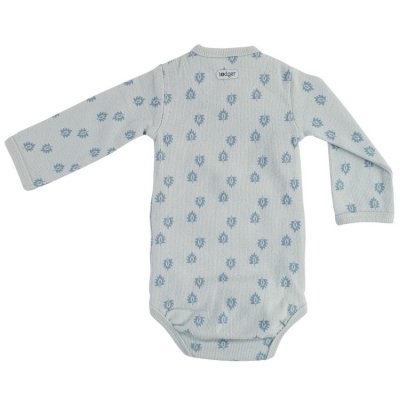 Lodger Romper Long Sleeves Print Rib Ice Flow
 - Vel. 62 - obrázek
