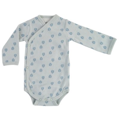 Lodger Romper Long Sleeves Print Rib Ice Flow
 - Vel. 62