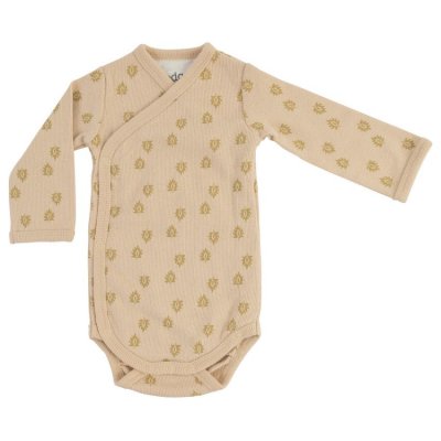 Lodger Romper Long Sleeves Print Rib Linen
 - Vel. 68