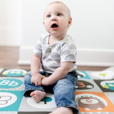 BBLÜV Mülti oboustranná hrací podložka - Tiles - obrázek