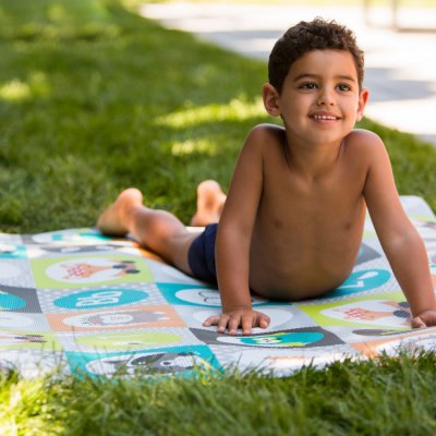 BBLÜV Mülti oboustranná hrací podložka - Tiles - obrázek