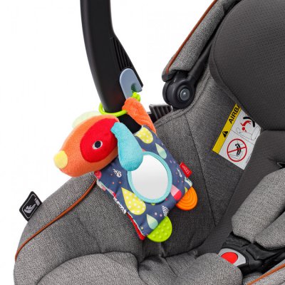 Baby Fehn Color Friends plyšová knížka pejsek - obrázek