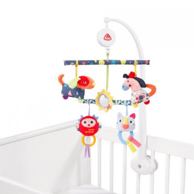 Baby Fehn Color Friends aktivity hrací kolotoč - obrázek