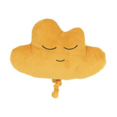 Happy Horse polštářek mráček hudební - Okrový