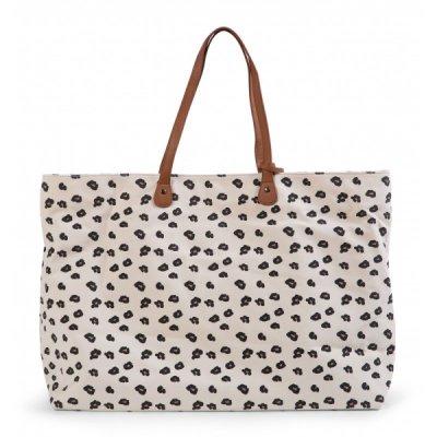 Childhome cestovní taška Family Bag - Canvas Leopard - obrázek