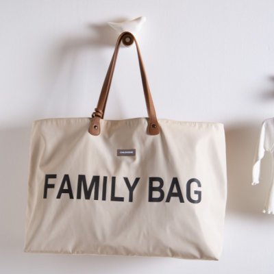 Childhome cestovní taška Family Bag - White - obrázek