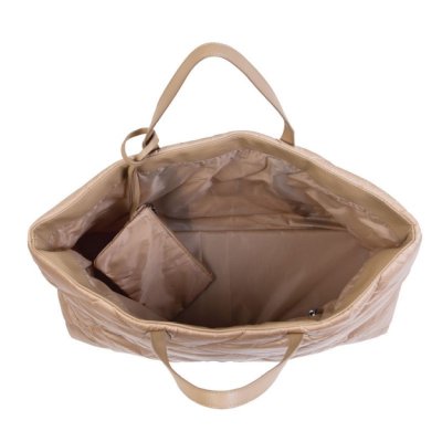 Childhome cestovní taška Family Bag - Puffered Beige - obrázek
