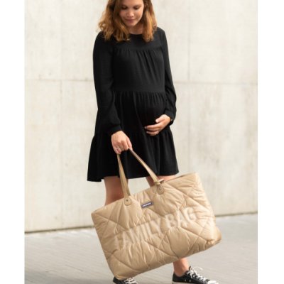 Childhome cestovní taška Family Bag - Puffered Beige - obrázek