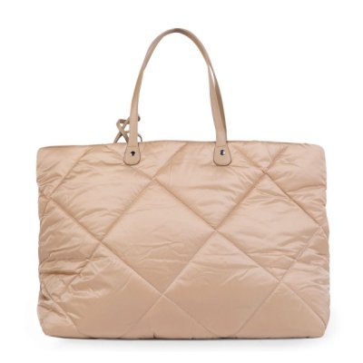Childhome cestovní taška Family Bag - Puffered Beige - obrázek