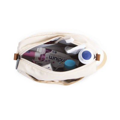 Childhome toaletní taška Momlife - Off White Black - obrázek