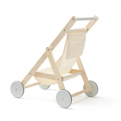 Kids Concept dřevěný kočárek pro panenky - obrázek