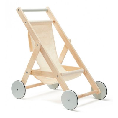 Kids Concept dřevěný kočárek pro panenky