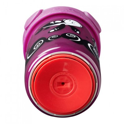 Tommee Tippee hrnek stabilní Super Cup s víčkem 18m+, 300 ml - Fialový - obrázek